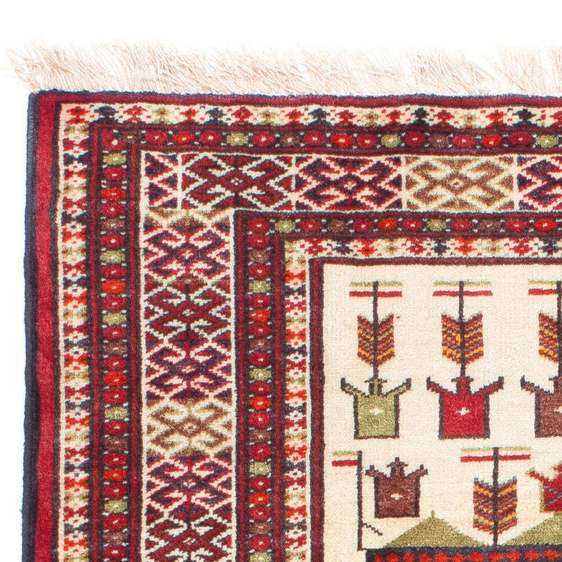 Tapis Belutsch - 119 x 89 cm - beige