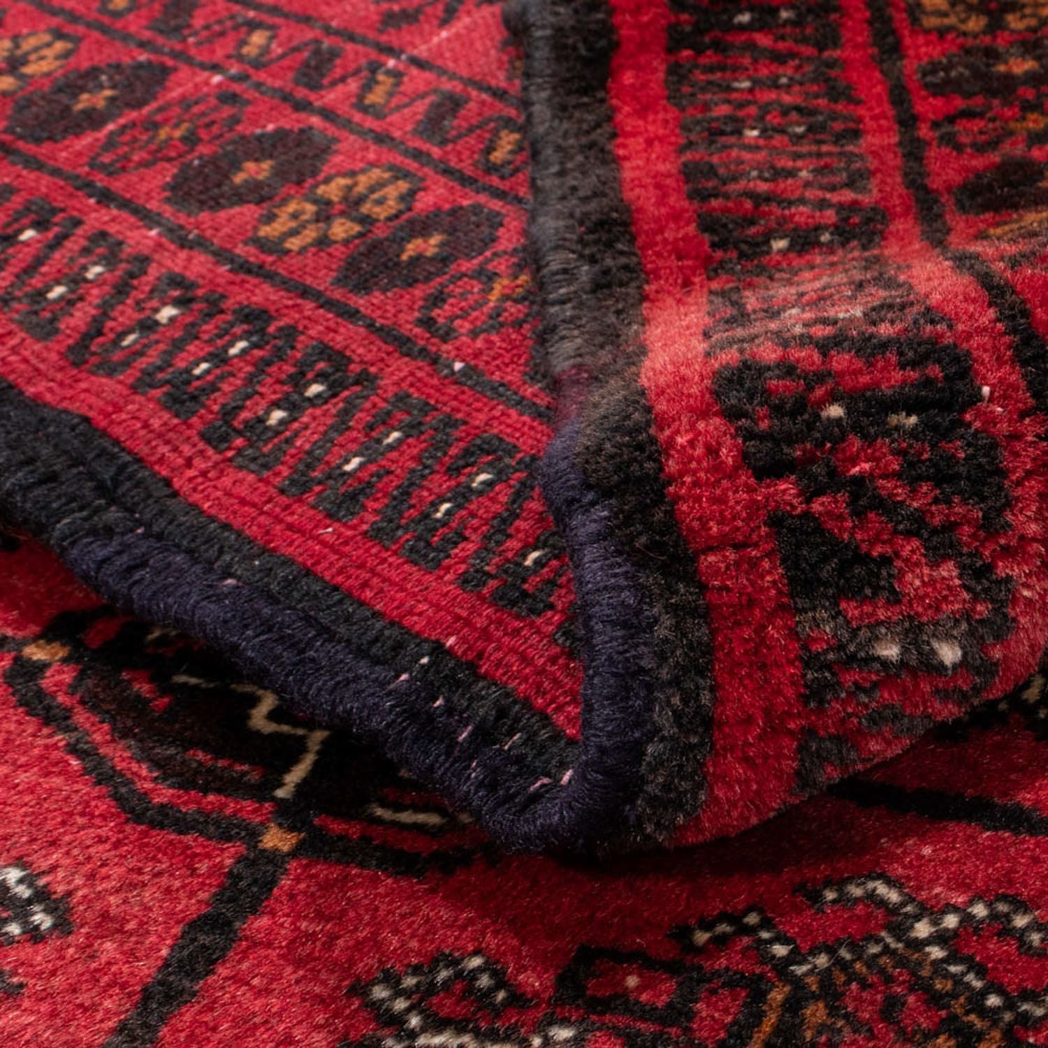 Tapis Belutsch - 207 x 133 cm - rouge