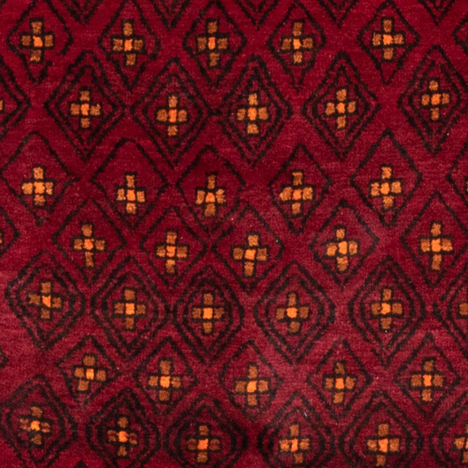Belutsch Teppich 182 x 103 cm - dunkelrot