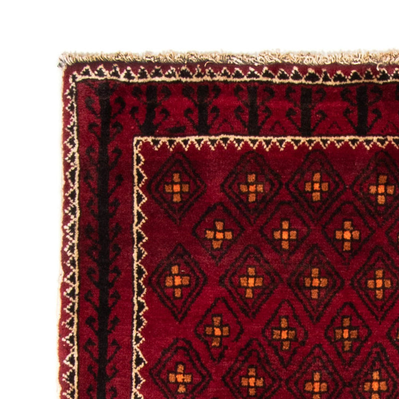Belutsch Teppich 182 x 103 cm - dunkelrot