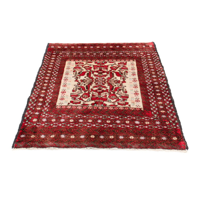 Tapis Belutsch - 147 x 99 cm - rouge