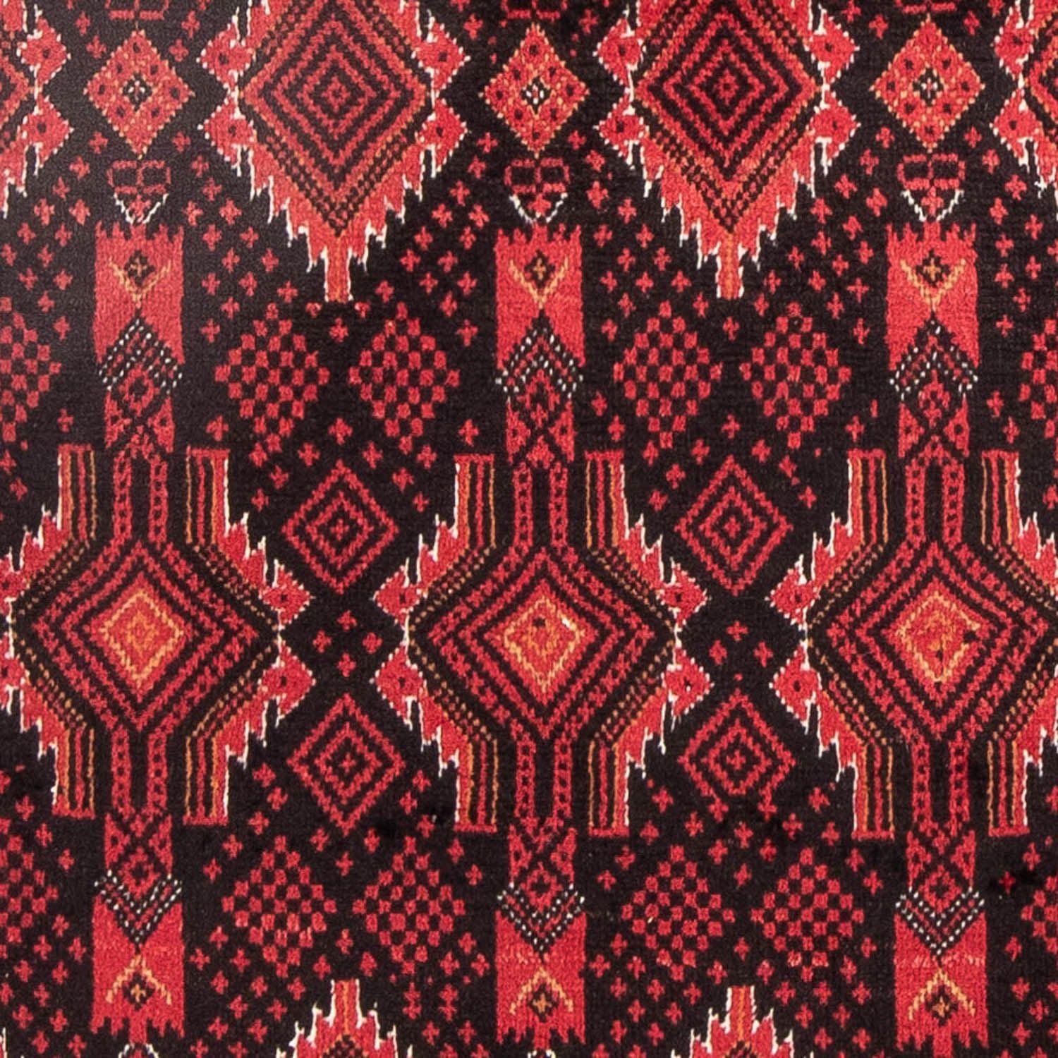 Tapis de couloir Tapis Belutsch - 187 x 103 cm - rouge