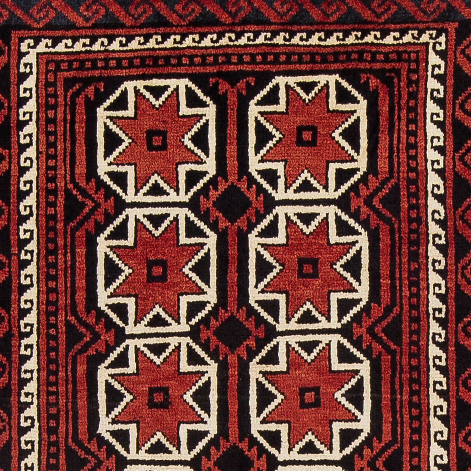 Tapis Belutsch - 158 x 82 cm - rouge foncé