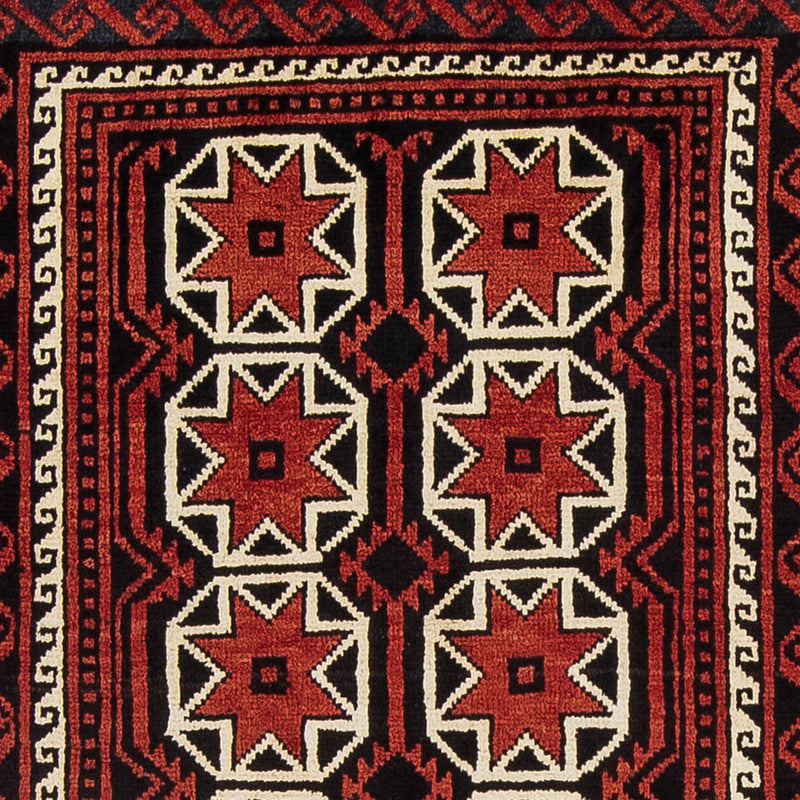 Tapis Belutsch - 158 x 82 cm - rouge foncé