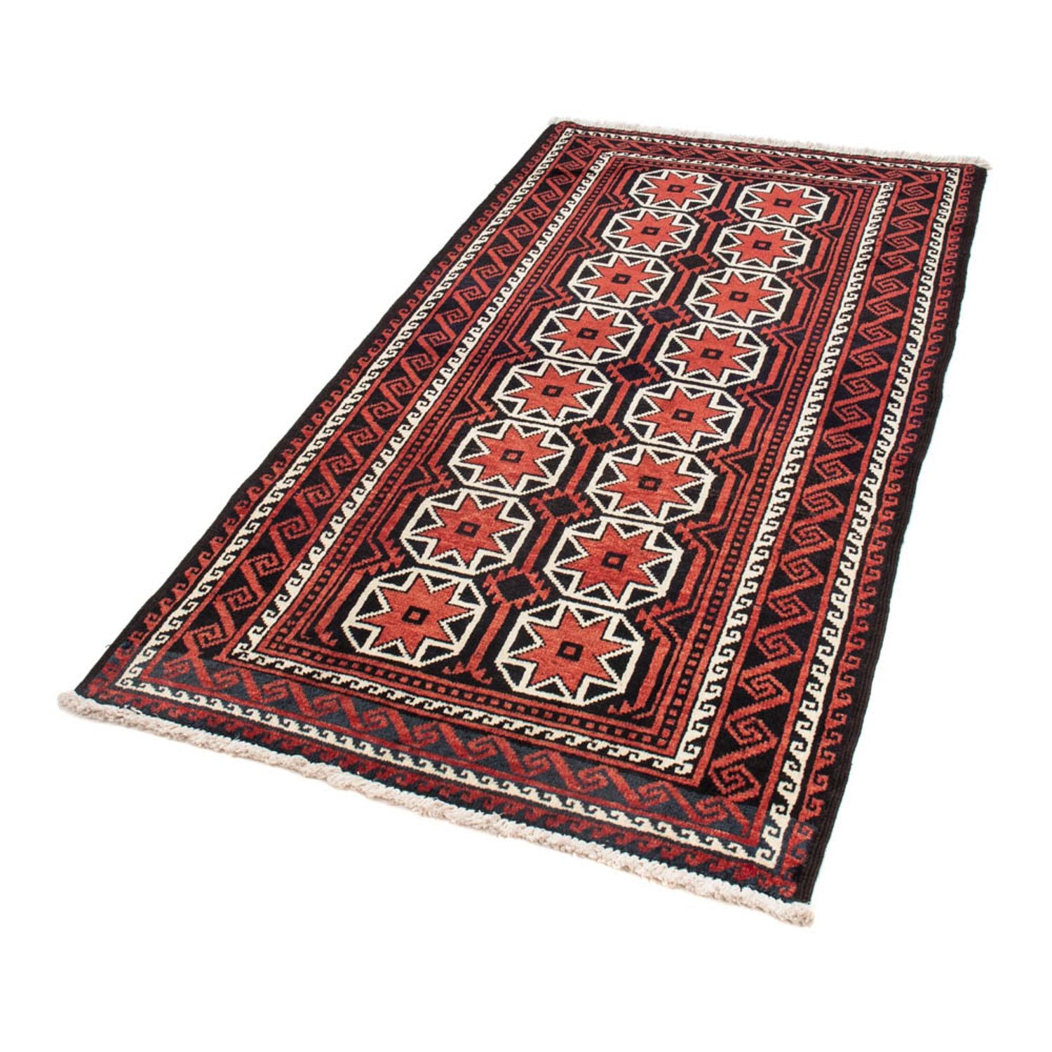 Tapis Belutsch - 158 x 82 cm - rouge foncé