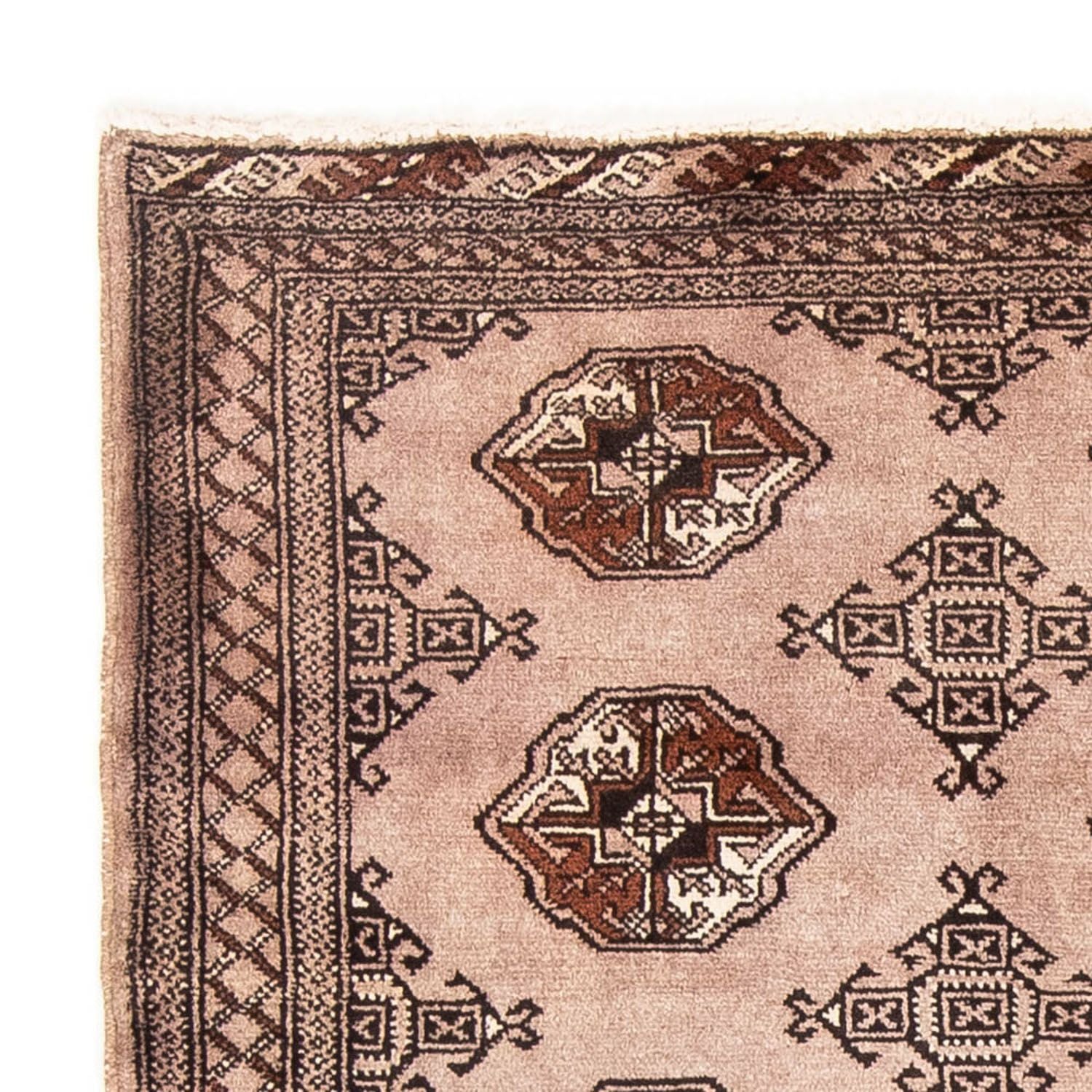 Tapis Belutsch - 159 x 109 cm - chocolat clair
