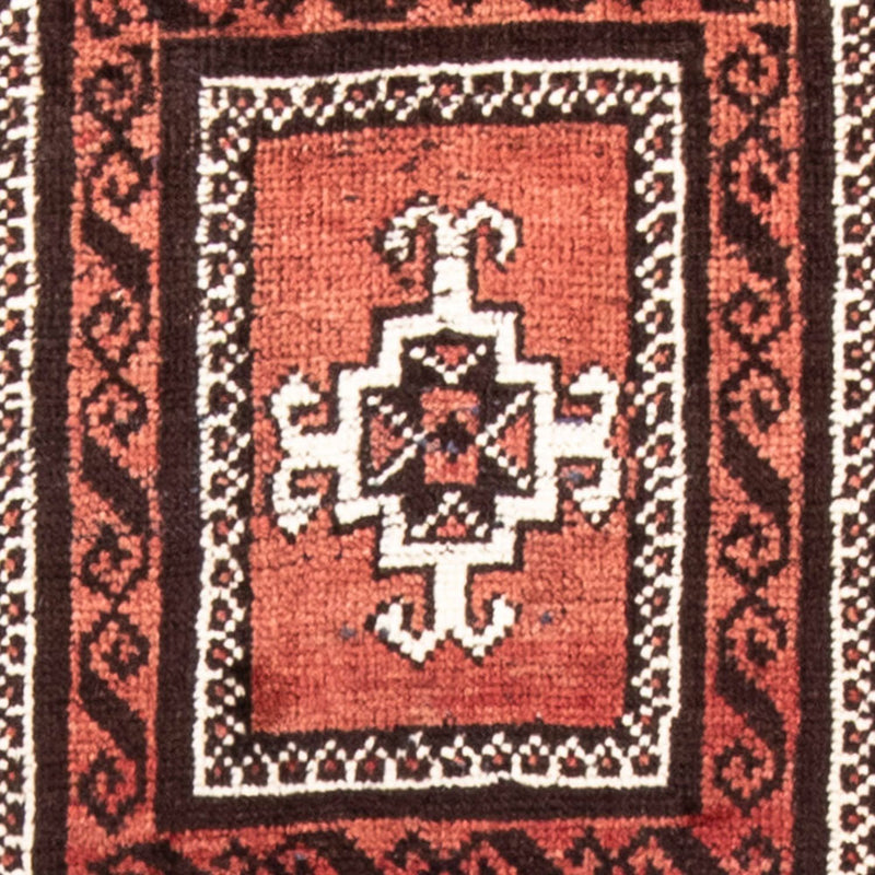 Tapis de couloir Tapis Belutsch - 240 x 114 cm - rouille
