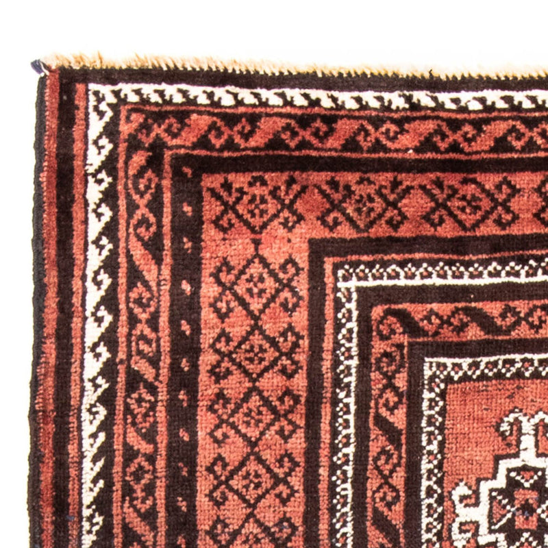 Tapis de couloir Tapis Belutsch - 240 x 114 cm - rouille