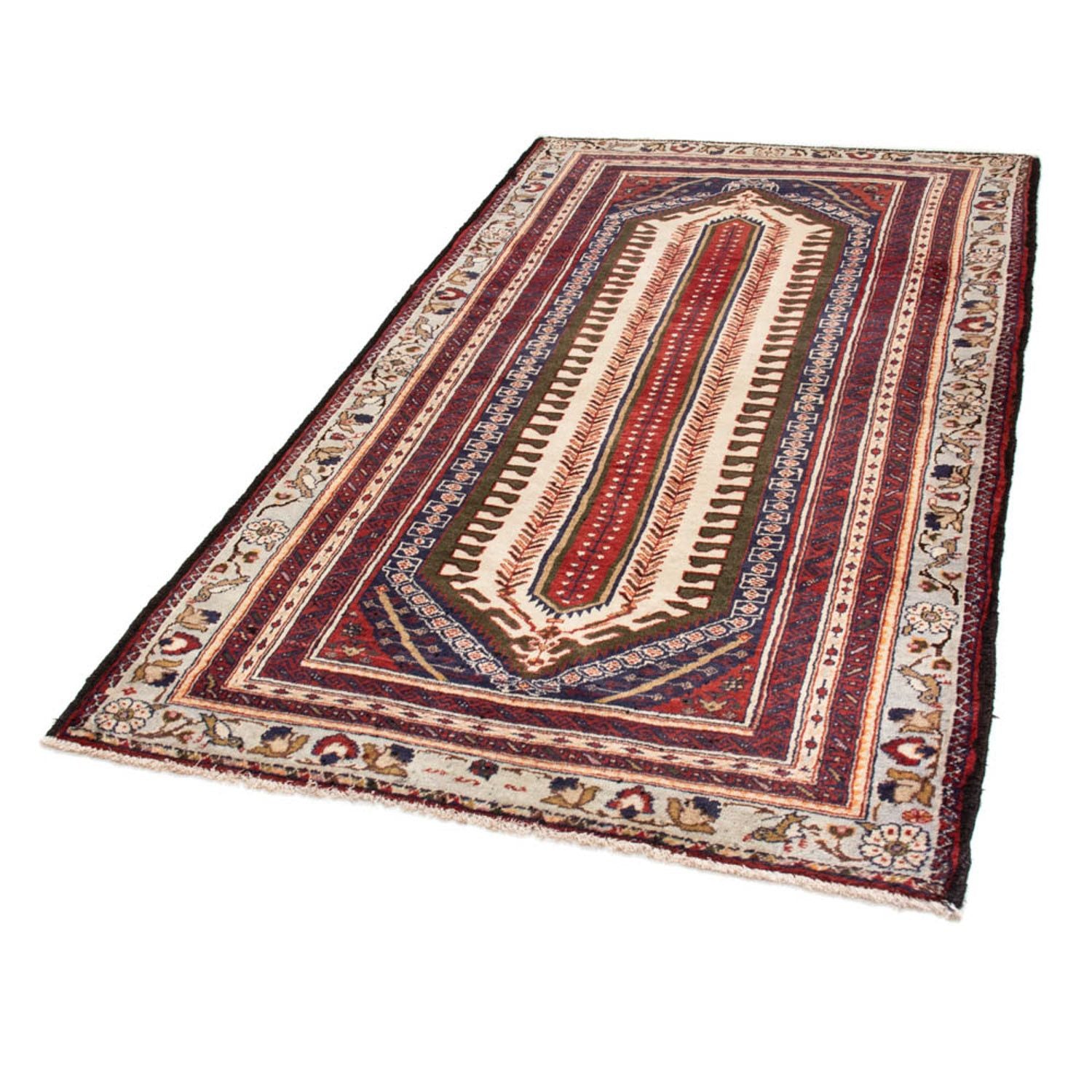 Tapis Belutsch - 207 x 117 cm - rouge