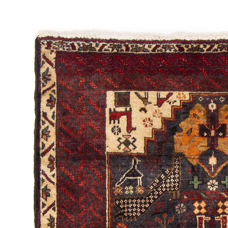 Tapis de couloir Tapis Belutsch - 175 x 97 cm - rouge