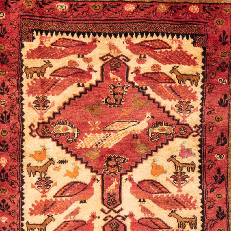 Tapis Belutsch - 224 x 134 cm - rouge