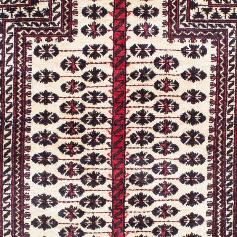 Tapis Belutsch - 121 x 99 cm - beige