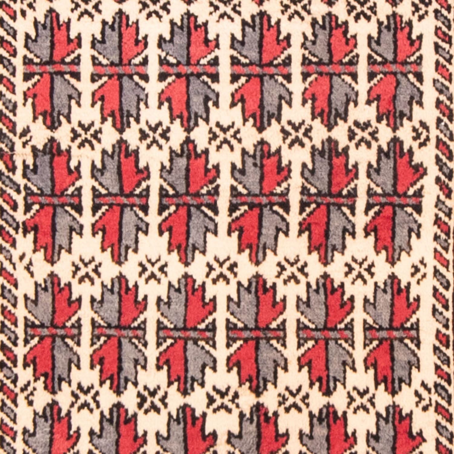 Tapis Belutsch - 207 x 116 cm - rouge