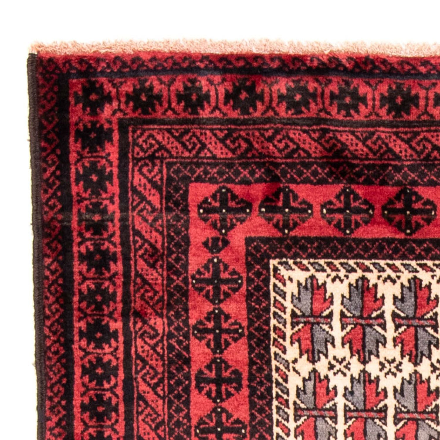 Tapis Belutsch - 207 x 116 cm - rouge