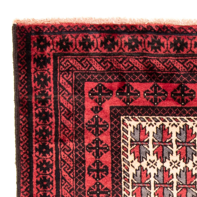 Tapis Belutsch - 207 x 116 cm - rouge