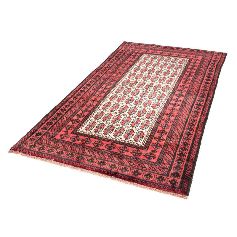 Tapis Belutsch - 207 x 116 cm - rouge
