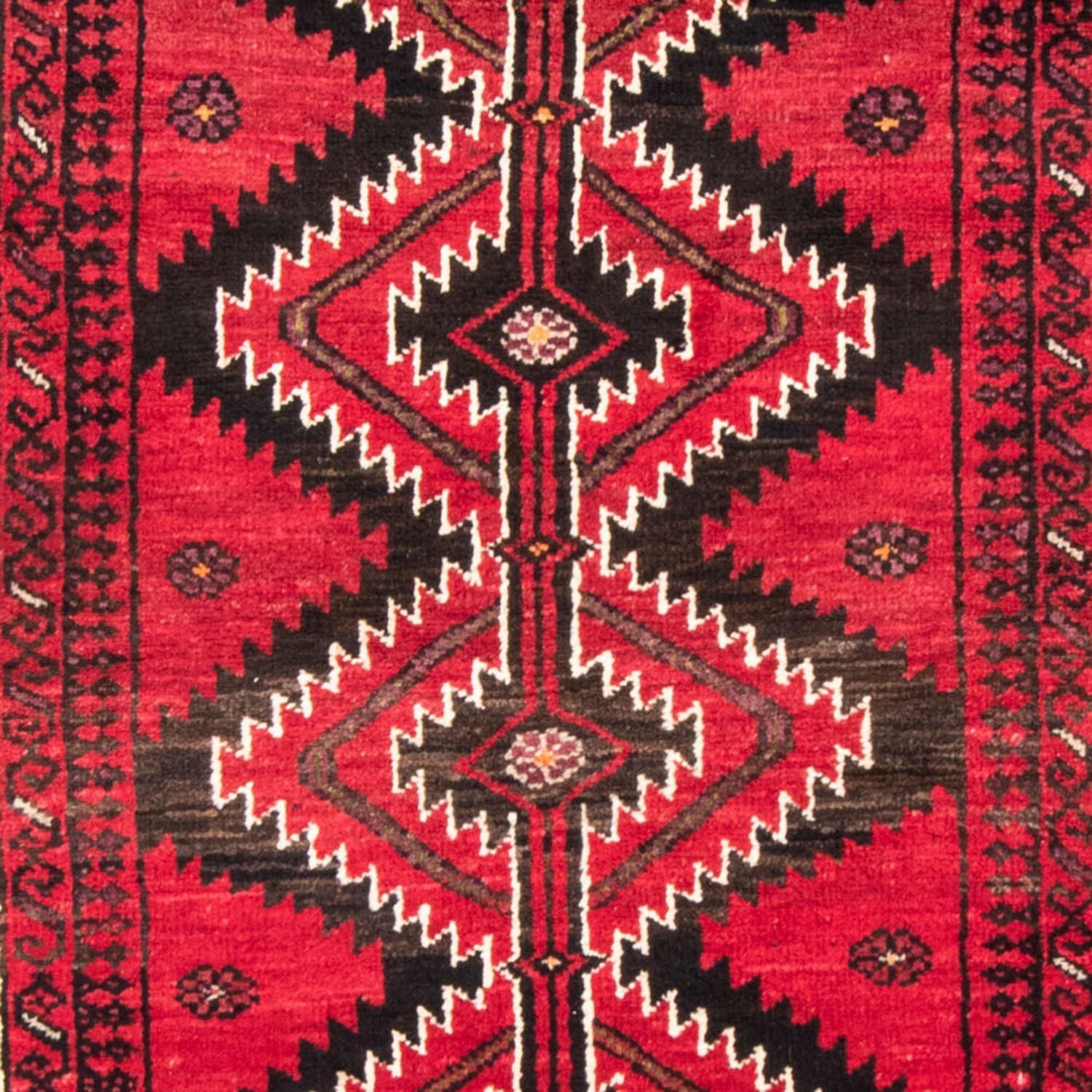 Tapis Belutsch - 203 x 123 cm - rouge