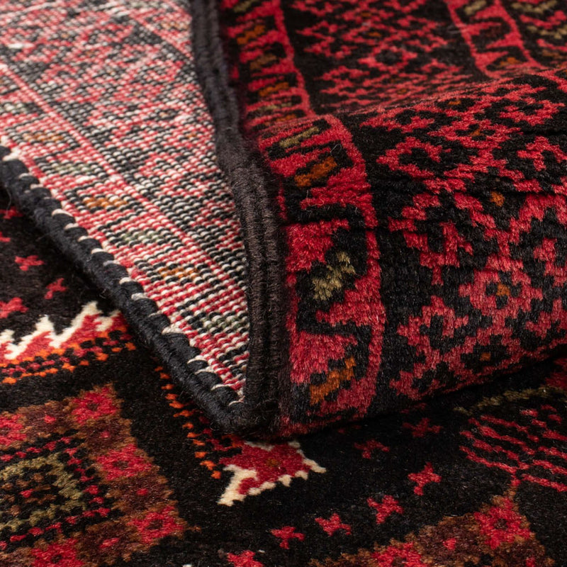 Tapis de couloir Tapis Belutsch - 206 x 113 cm - rouge foncé