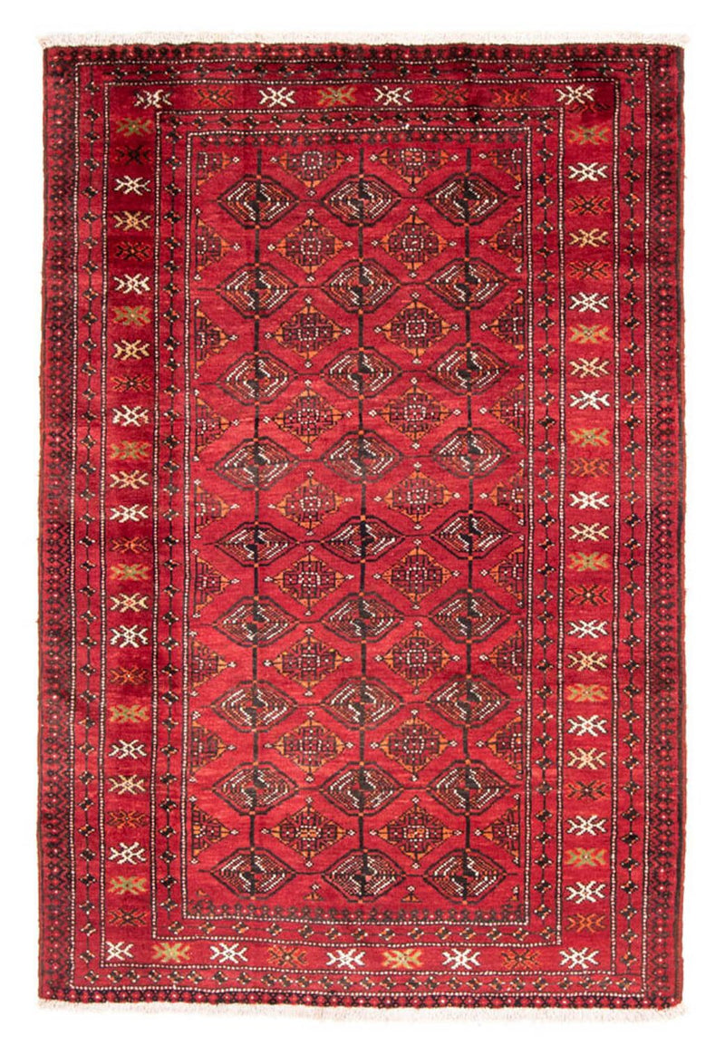 Tapis Belutsch - 203 x 136 cm - rouge