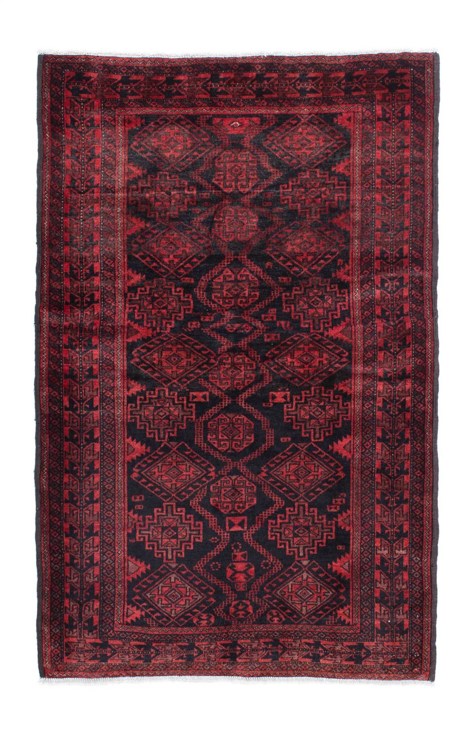Tapis Belutsch - 151 x 100 cm - bleu foncé