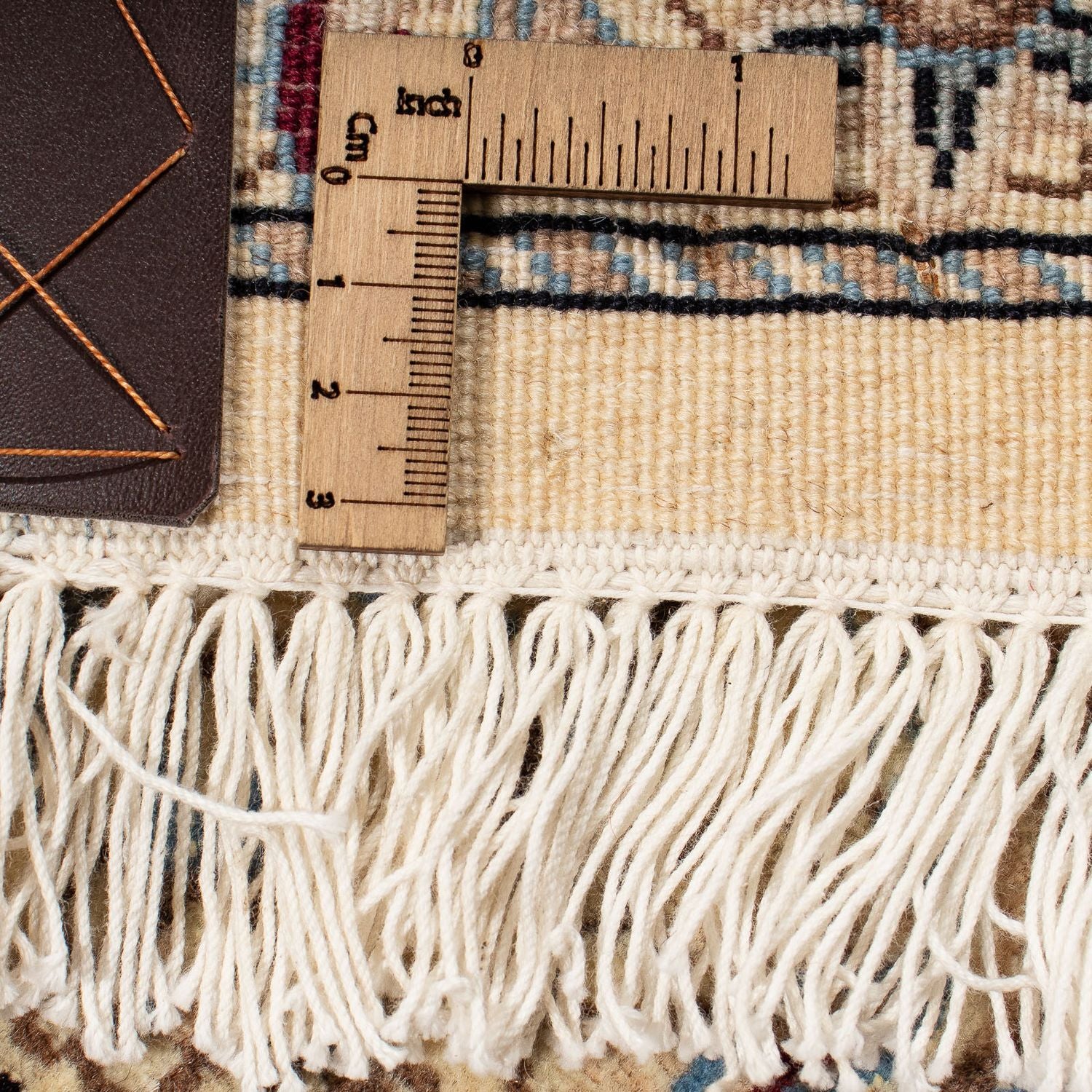 Tapis persan - Nain - Royal carré  - 203 x 202 cm - beige