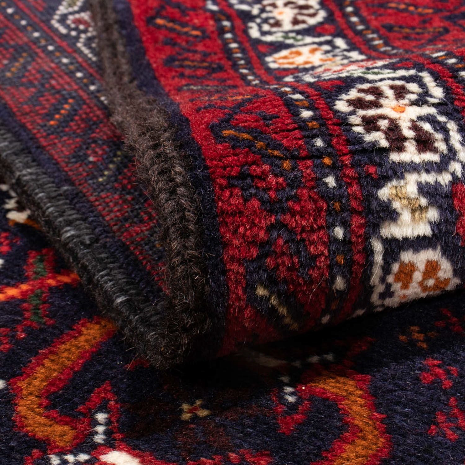 Tapis de couloir Tapis Belutsch - 178 x 102 cm - rouge