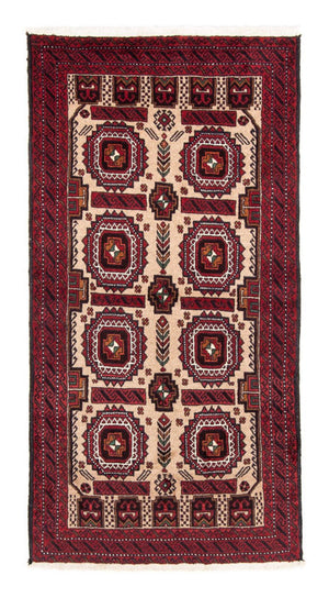 Tapis de couloir Tapis Belutsch - 190 x 104 cm - beige