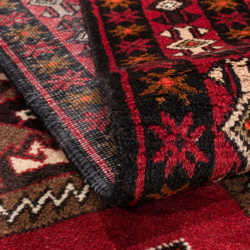 Tapis de couloir Tapis Belutsch - 194 x 100 cm - rouge