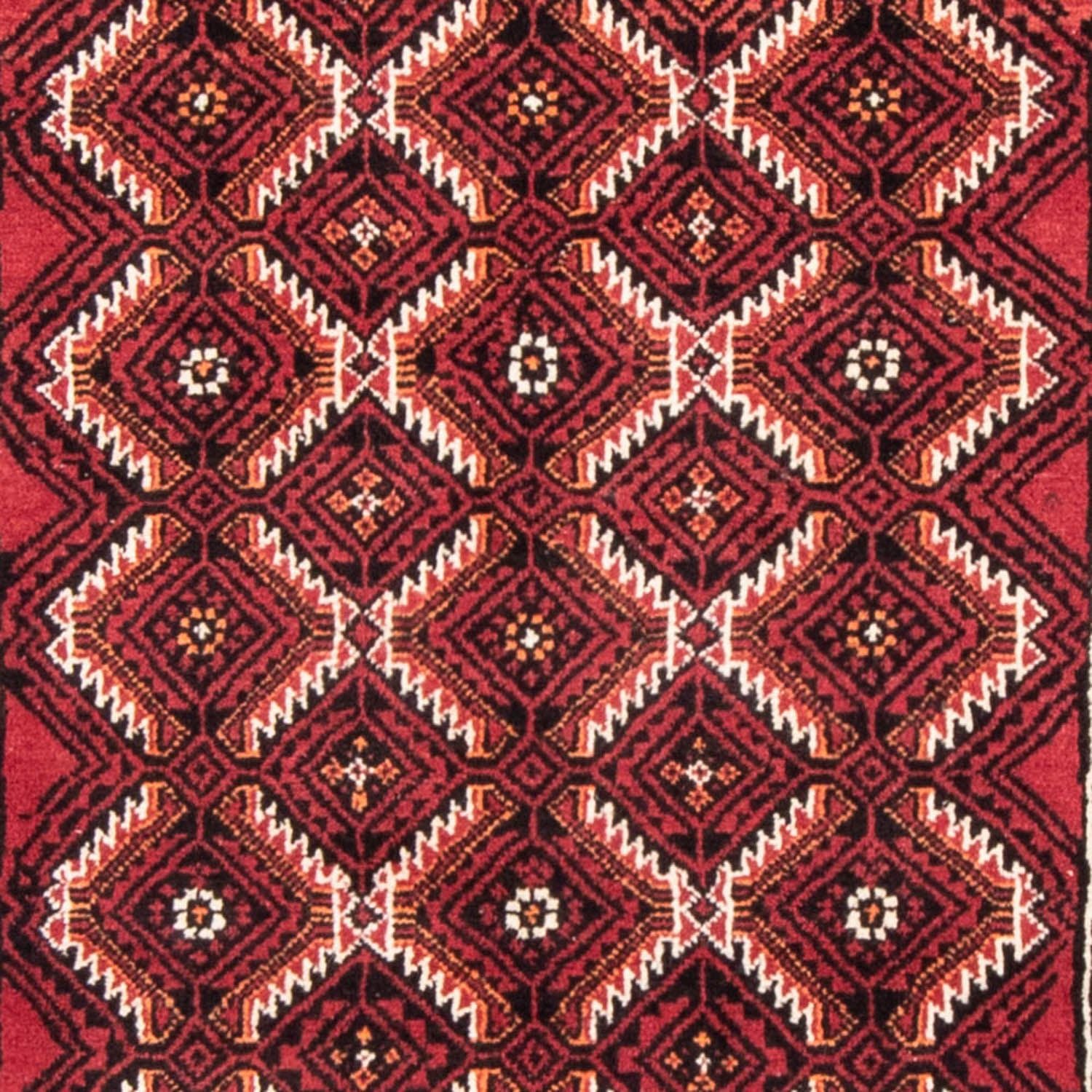 Tapis de couloir Tapis Belutsch - 191 x 101 cm - rouge