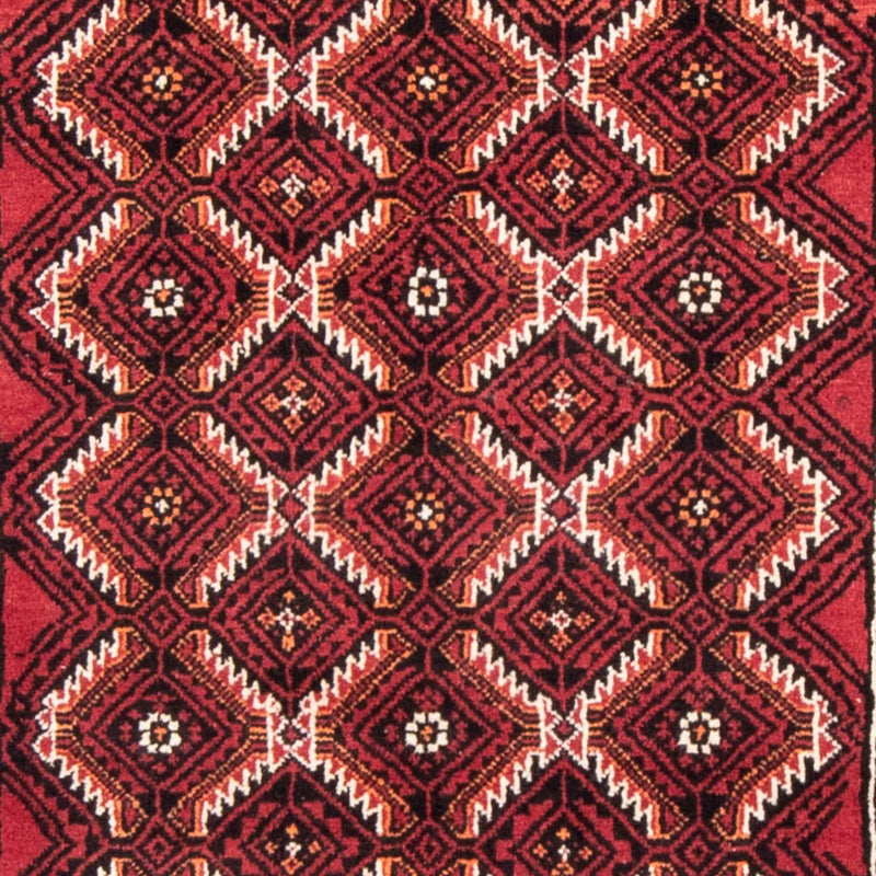 Tapis de couloir Tapis Belutsch - 191 x 101 cm - rouge