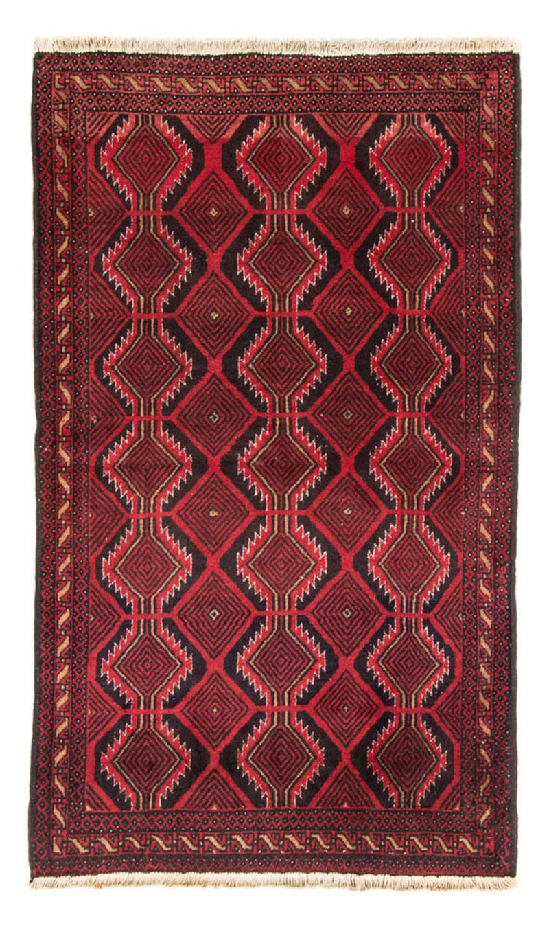 Tapis de couloir Tapis Belutsch - 184 x 103 cm - rouge