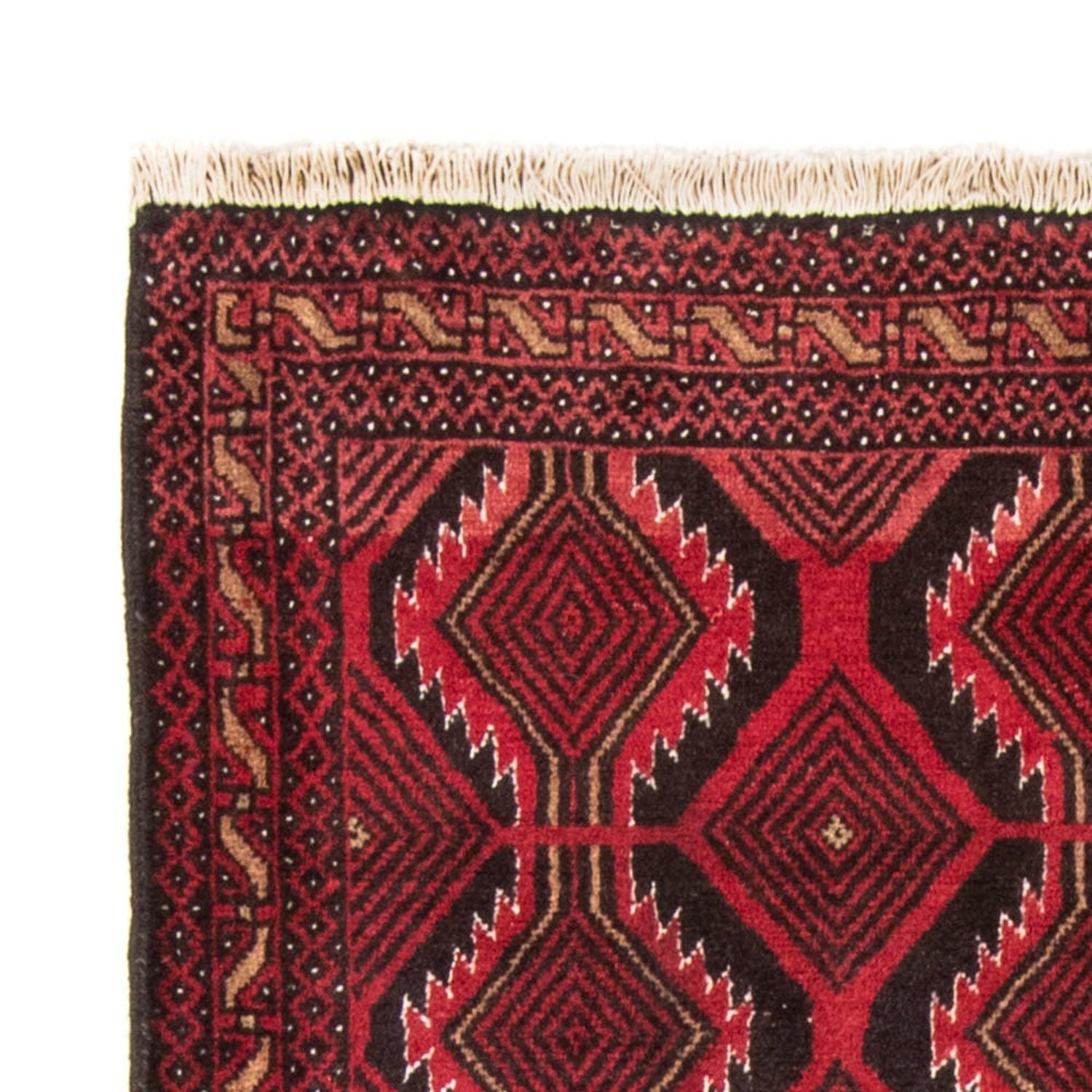 Tapis de couloir Tapis Belutsch - 184 x 103 cm - rouge