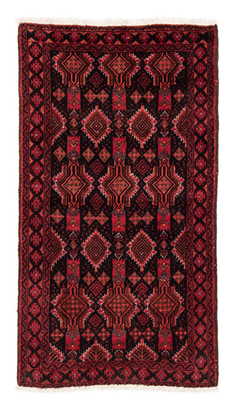 Tapis de couloir Tapis Belutsch - 182 x 100 cm - rouge foncé