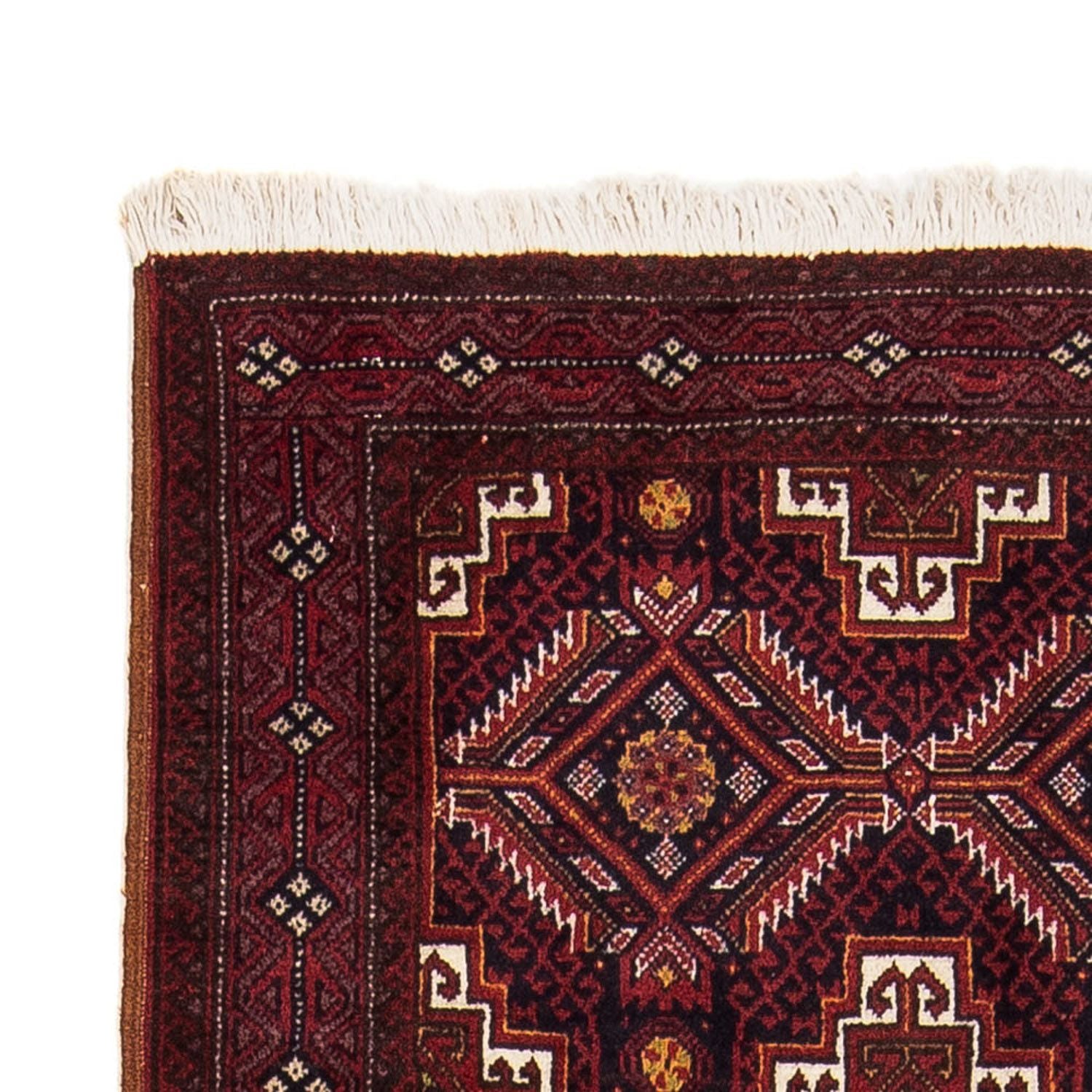 Tapis Belutsch - 152 x 81 cm - rouge foncé