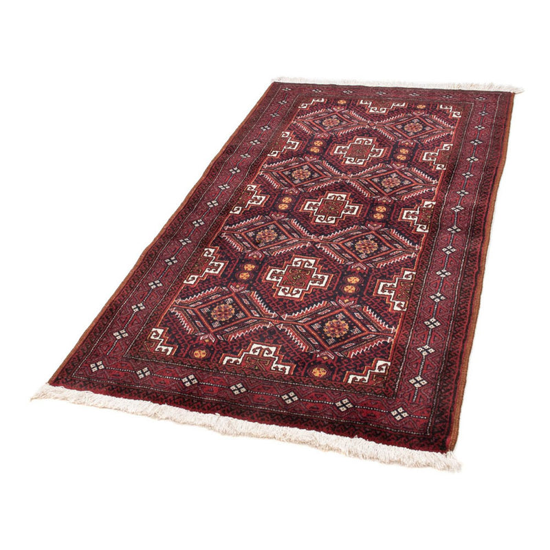 Tapis Belutsch - 152 x 81 cm - rouge foncé