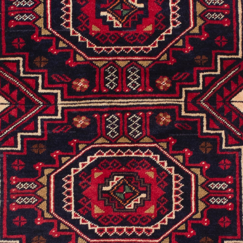 Tapis Belutsch - 146 x 84 cm - rouge foncé