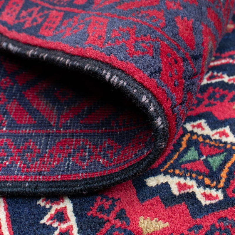 Tapis Belutsch - 146 x 84 cm - rouge foncé
