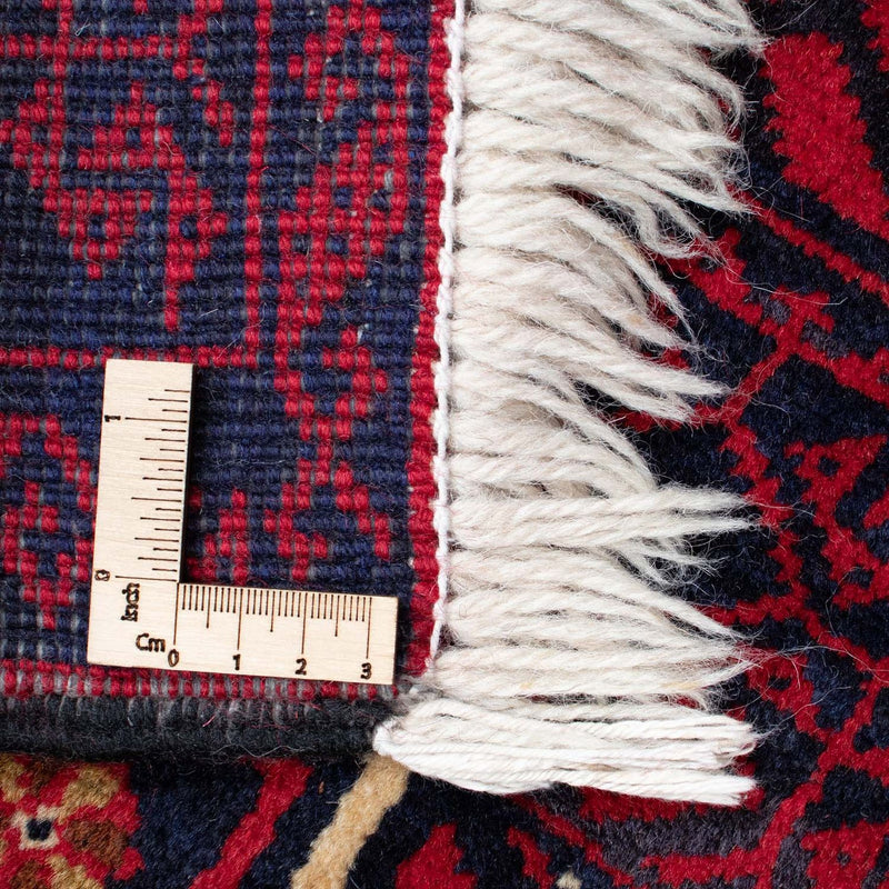 Tapis Belutsch - 146 x 84 cm - rouge foncé