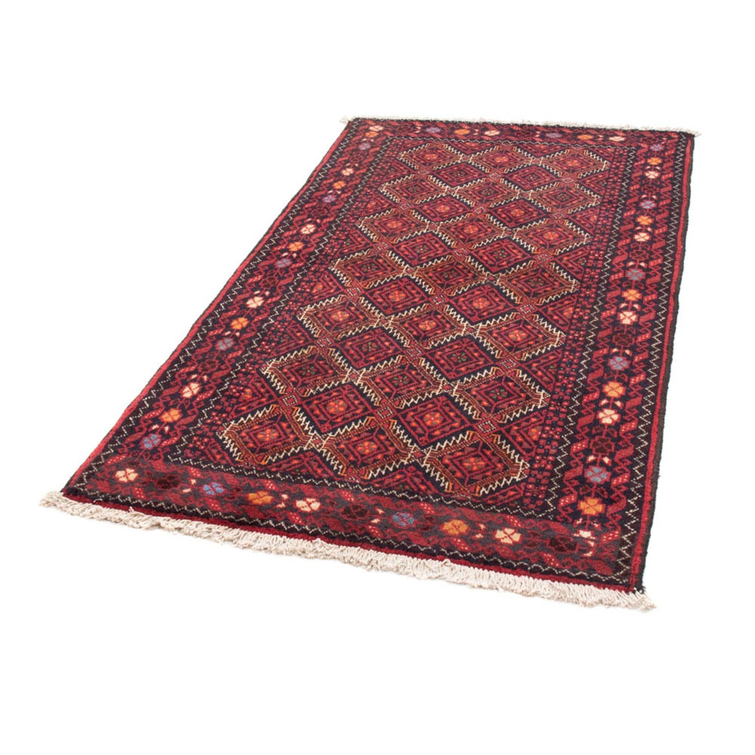 Tapis de couloir Tapis Belutsch - 175 x 95 cm - rouge