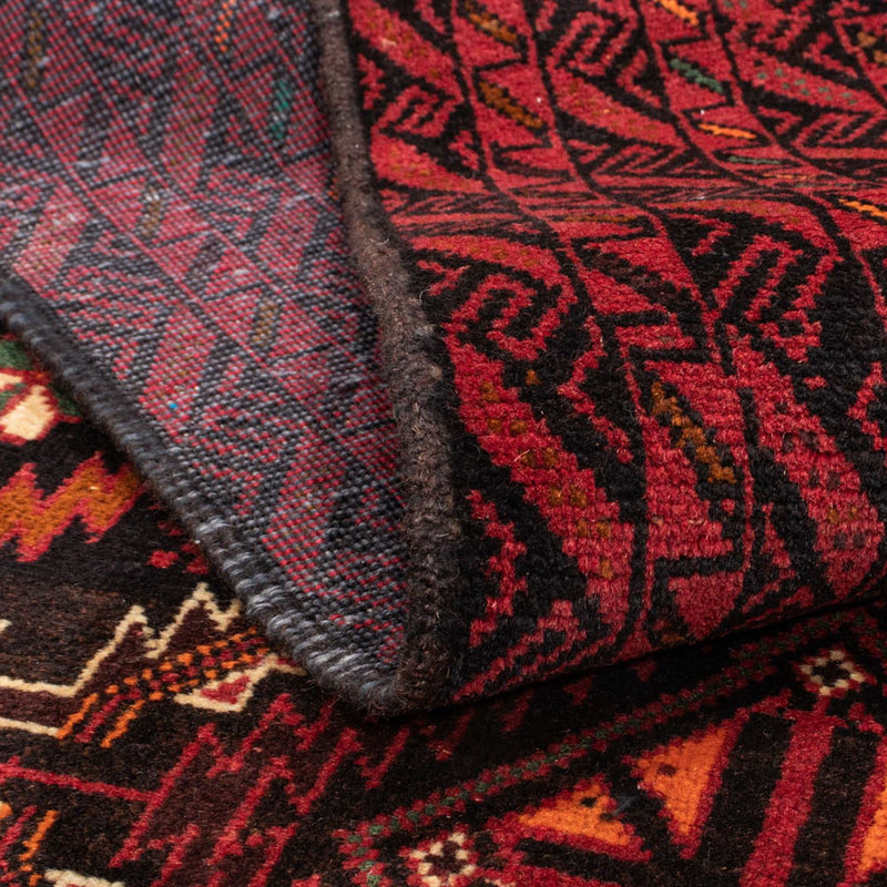 Tapis de couloir Tapis Belutsch - 196 x 106 cm - rouge