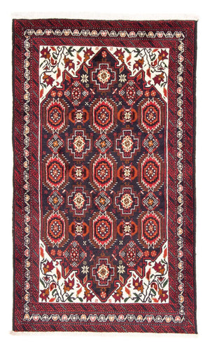Tapis de couloir Tapis Belutsch - 196 x 110 cm - bleu foncé