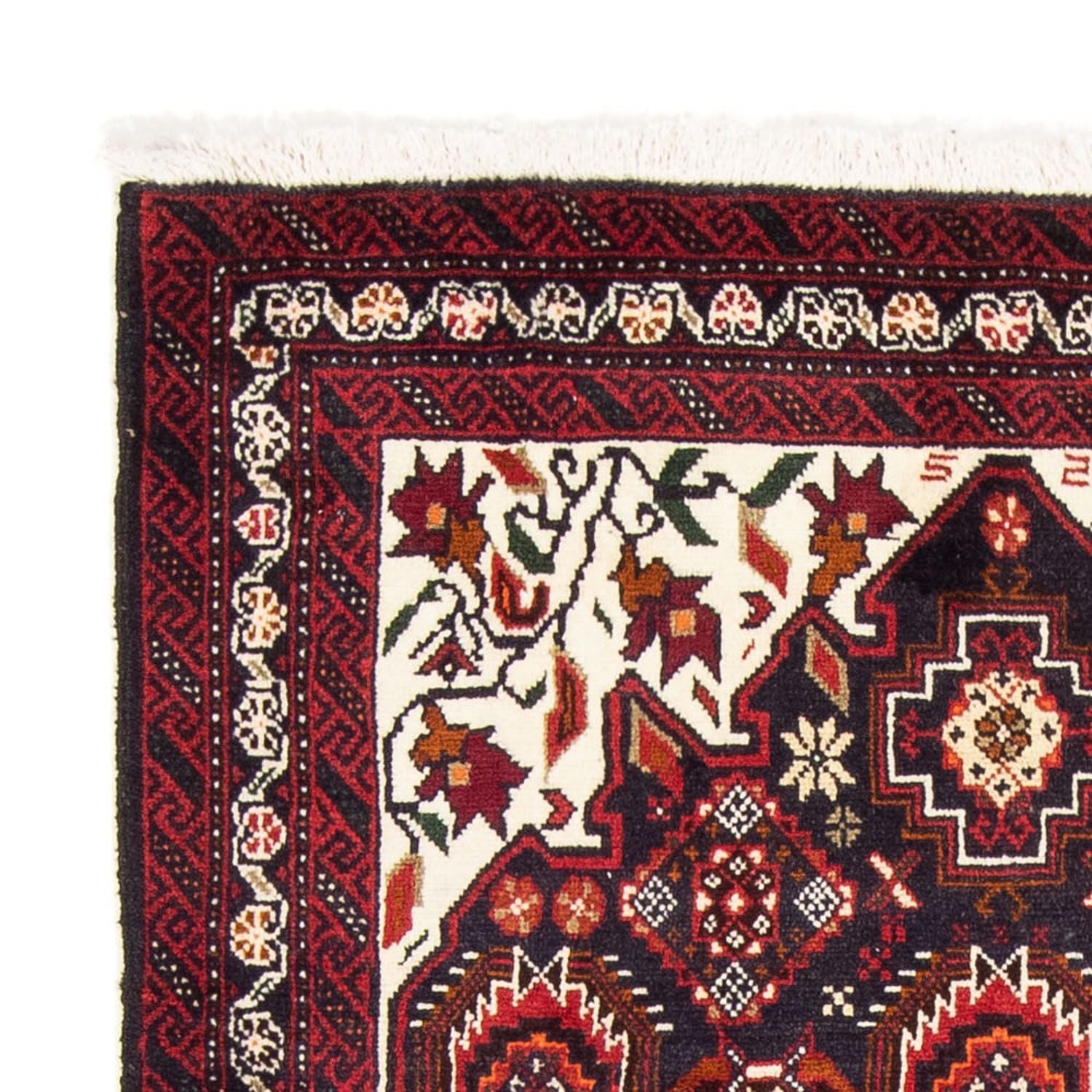 Tapis de couloir Tapis Belutsch - 196 x 110 cm - bleu foncé