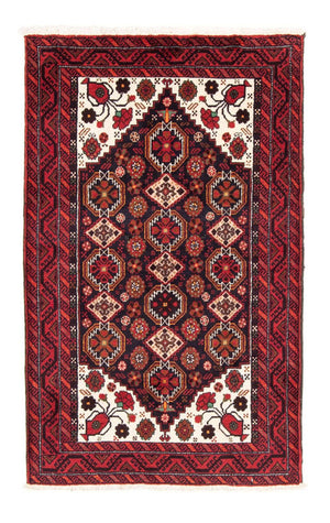 Tapis de couloir Tapis Belutsch - 175 x 100 cm - rouge
