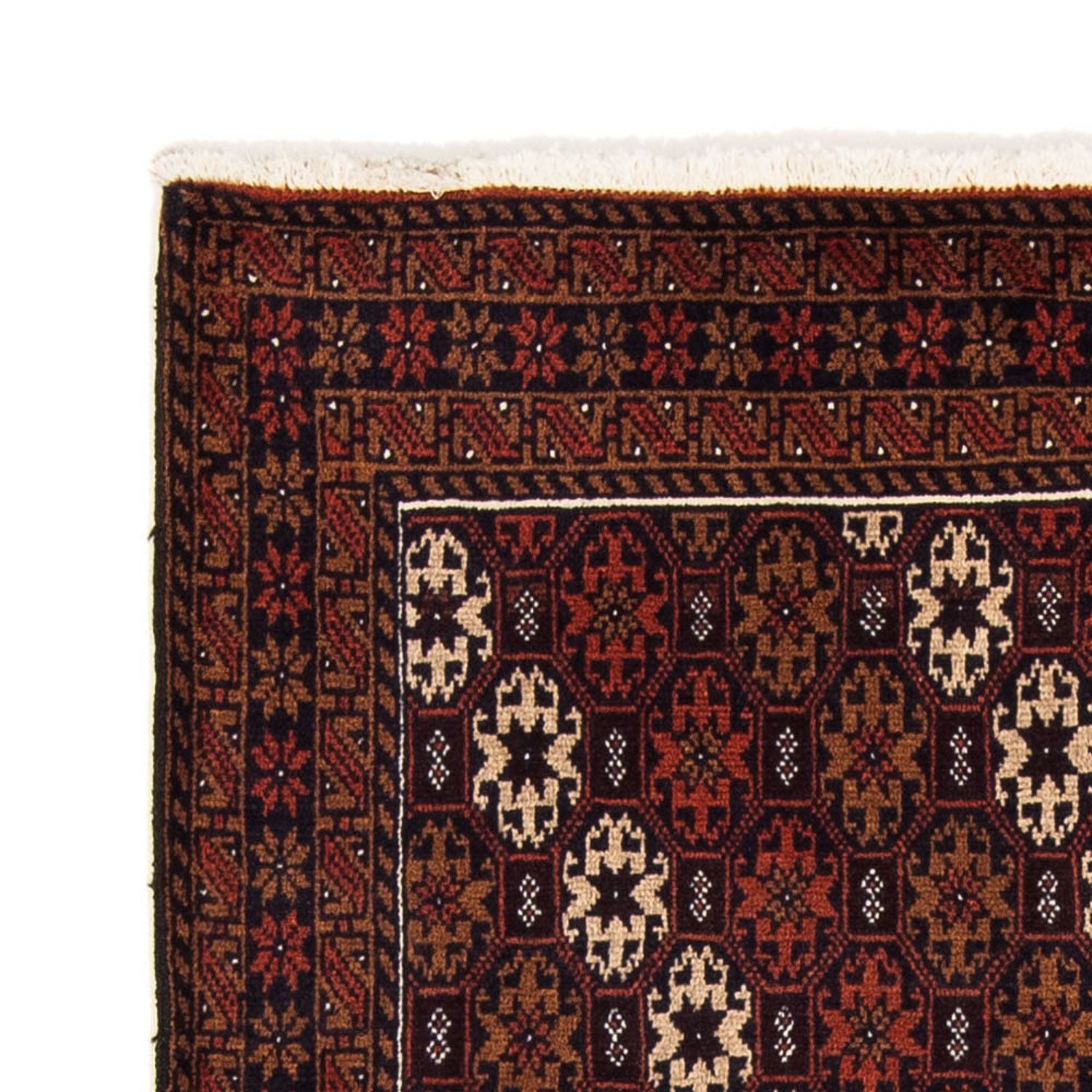 Tapis de couloir Tapis Belutsch - 186 x 102 cm - rouge foncé