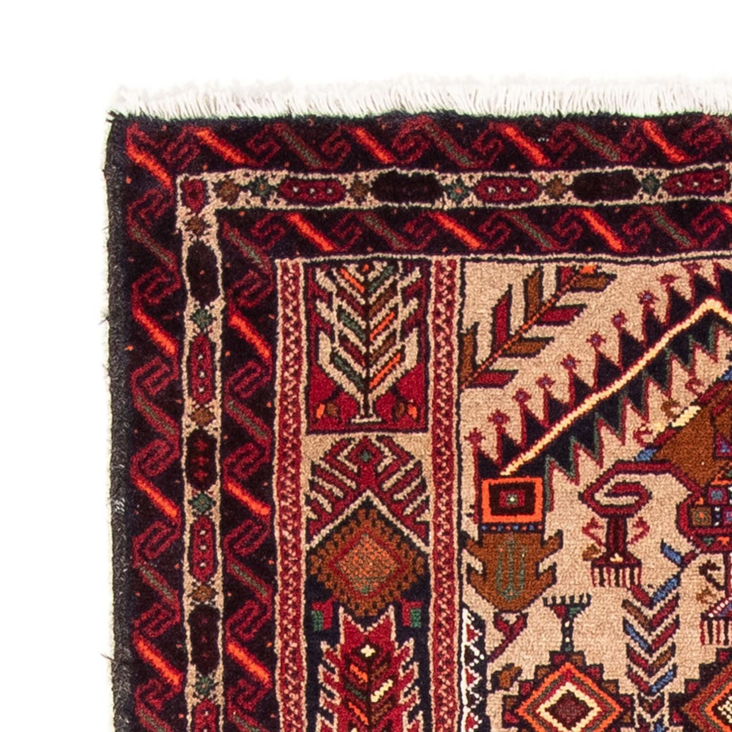 Tapis de couloir Tapis Belutsch - 195 x 99 cm - multicolore