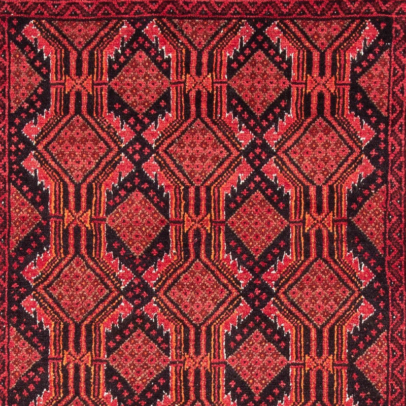 Tapis de couloir Tapis Belutsch - 195 x 104 cm - rouge