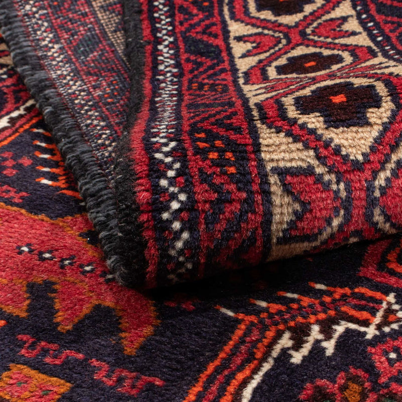 Belutsch Teppich 195 x 106 cm - rot