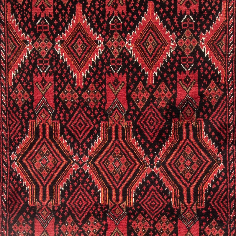 Tapis de couloir Tapis Belutsch - 189 x 104 cm - rouge