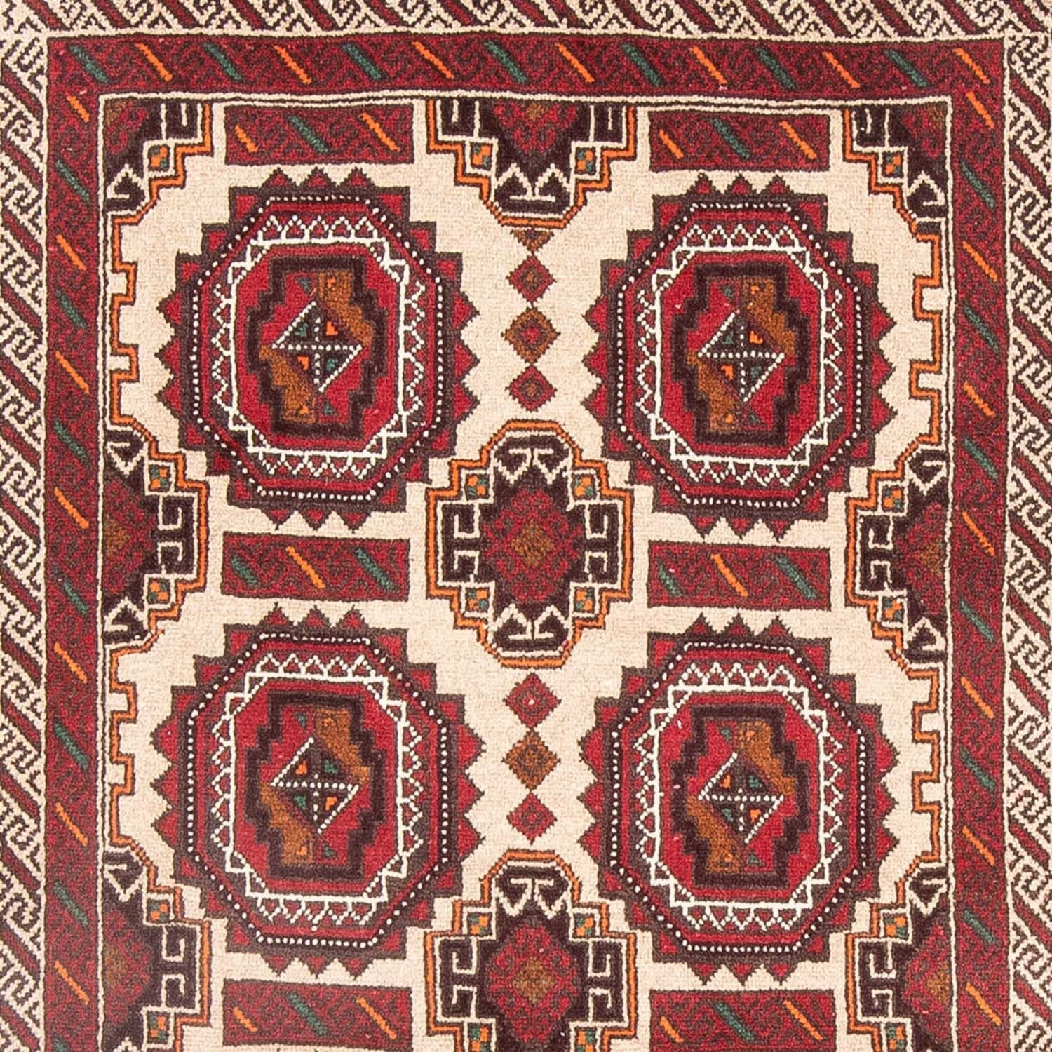 Tapis de couloir Tapis Belutsch - 175 x 103 cm - beige