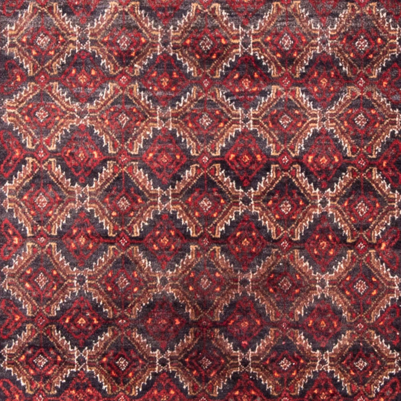 Belutsch Teppich 206 x 107 cm - rot
